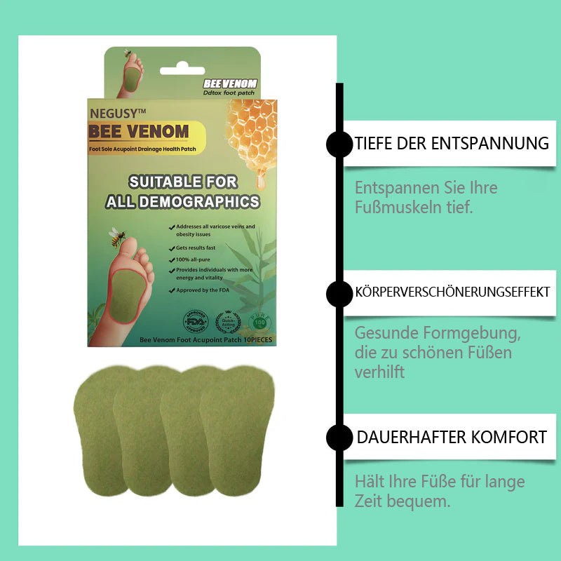 NEGUSY™ LymphTox Bienengift-Fußpflaster